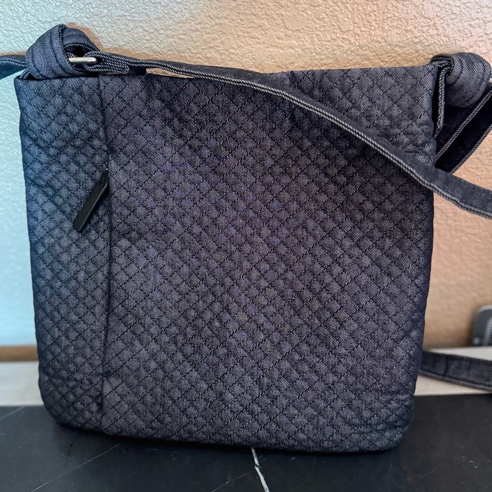 Vera Bradley Quilted Dark Crossbody Bag